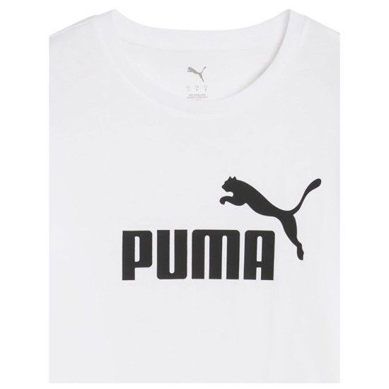 Puma Γυναικεία κοντομάνικη μπλούζα Essentials Cropped No. 1 Logo Relaxed Tee Puma Γυναικεία κοντομάνικη μπλούζα Essentials Cropped No. 1 Logo Relaxed Tee